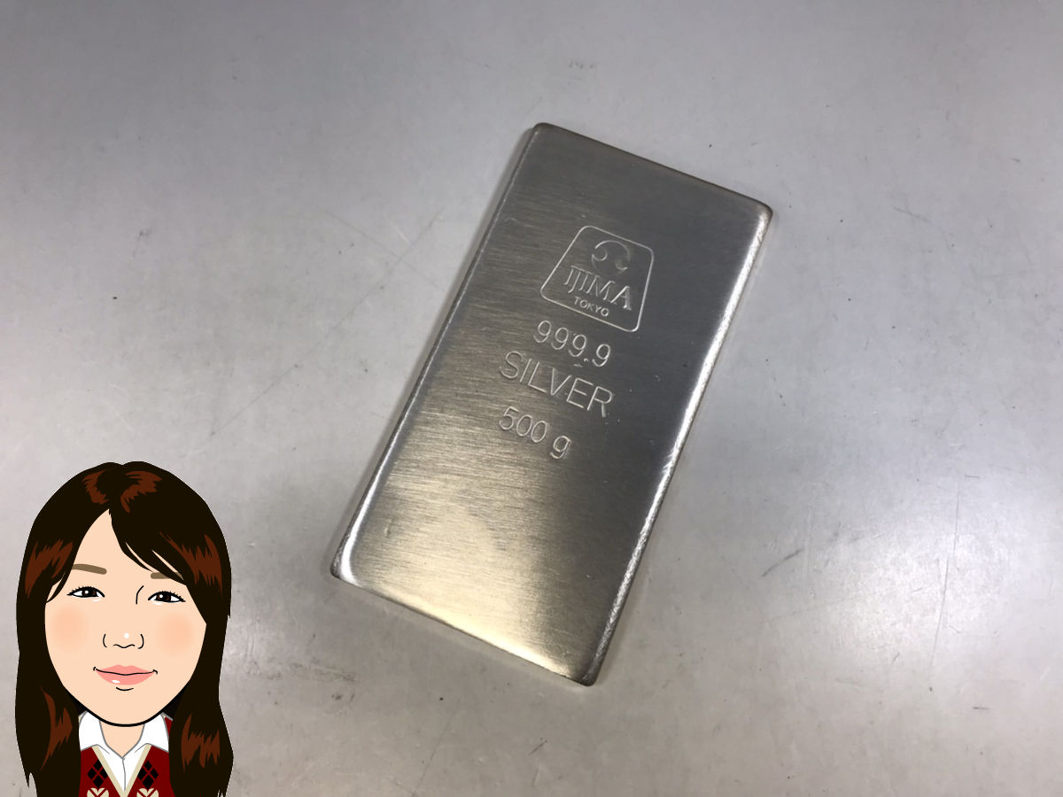 SV999.9 シルバー インゴット IJIMA 画像1