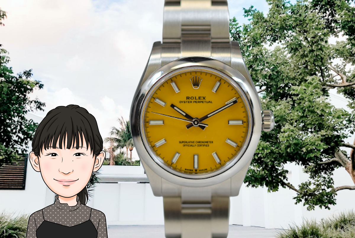 ROLEX 【ロレックス】 277200 オイスターパーペチュアル31 イエロー 画像1