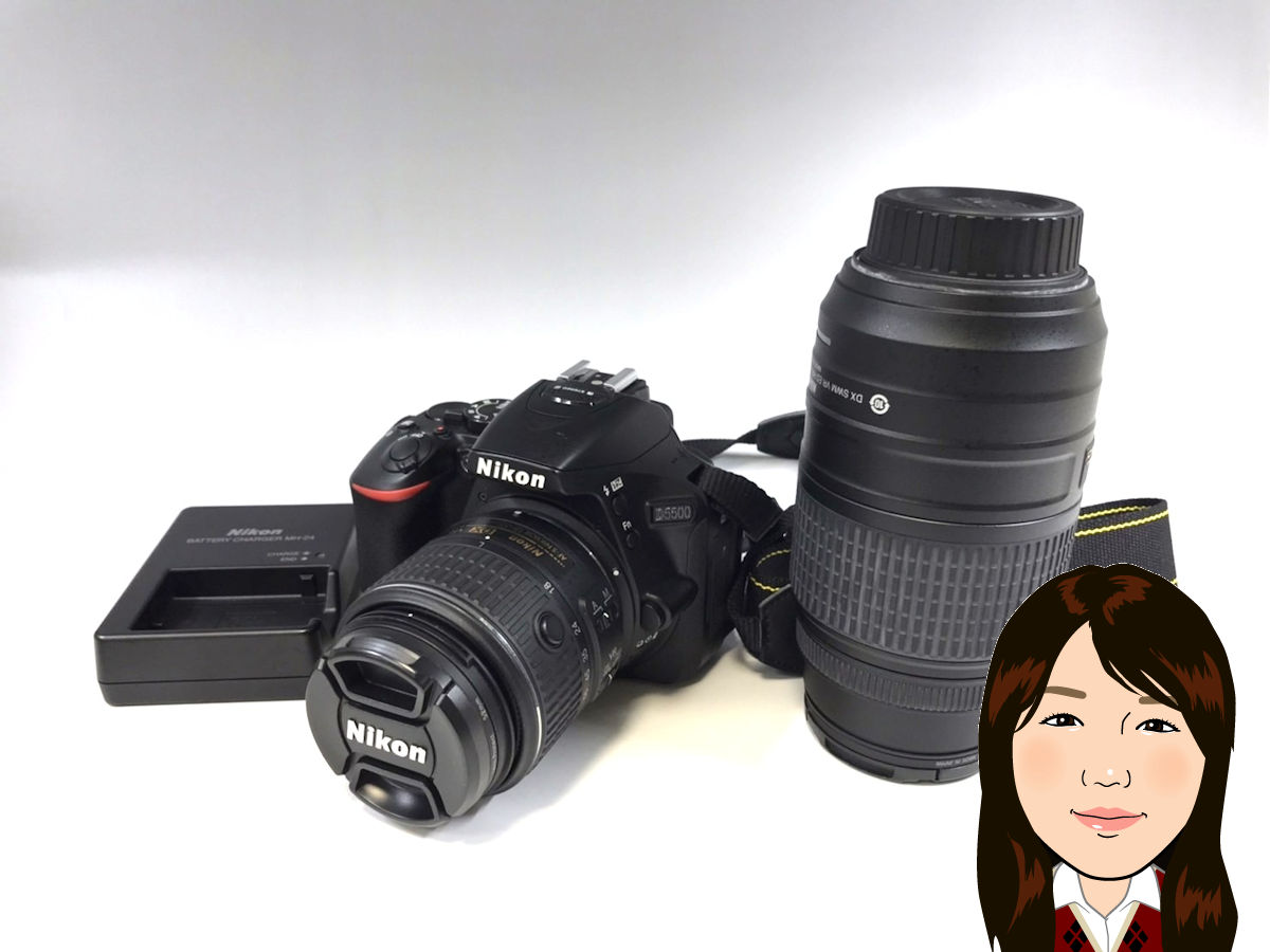 Nikon 【ニコン】 ダブルズームキット D5500 デジタル一眼レフカメラ 画像1