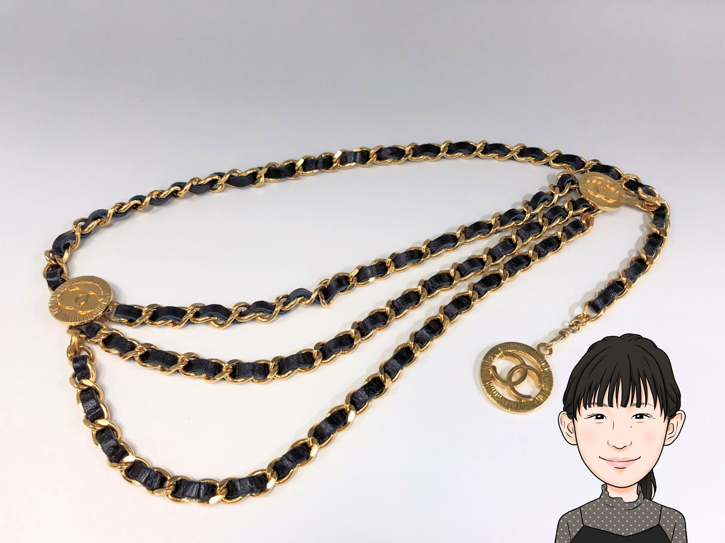 CHANEL 【シャネル】 チェーンベルト 画像1