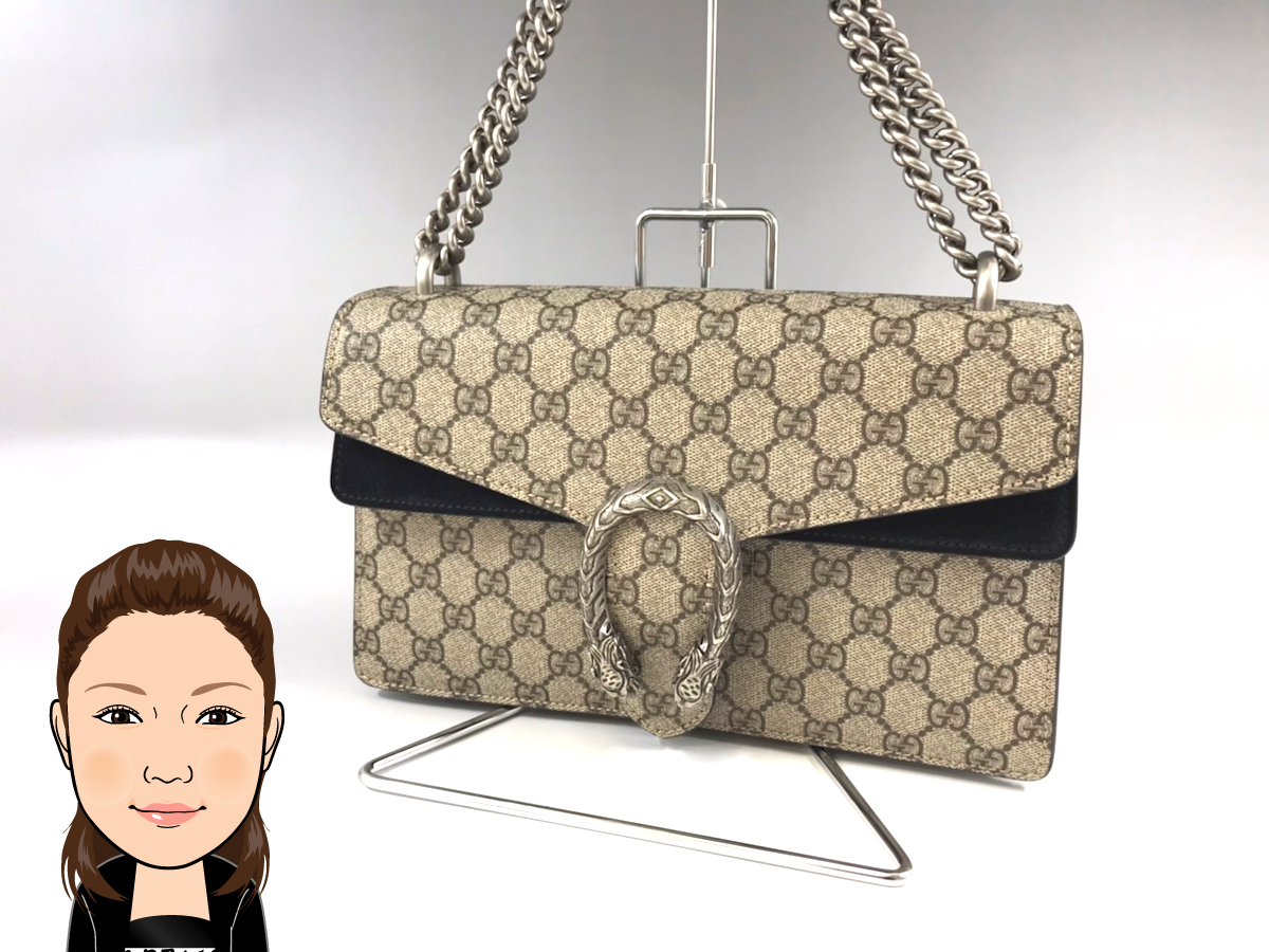 GUCCI 【グッチ】 GGスプリーム デュオニソス チェーンショルダーバッグ 画像1