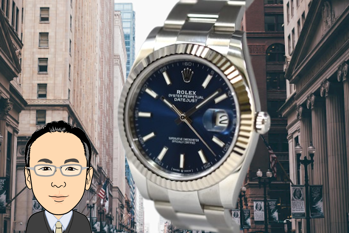 ROLEX 【ロレックス】デイトジャスト41 126334 紳士用時計 画像1