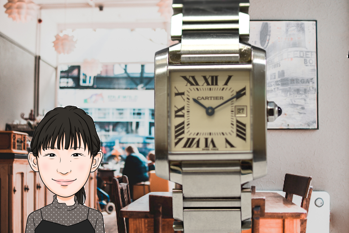 Cartier 【カルティエ】 タンクフランセーズMM レディース 腕時計 画像1