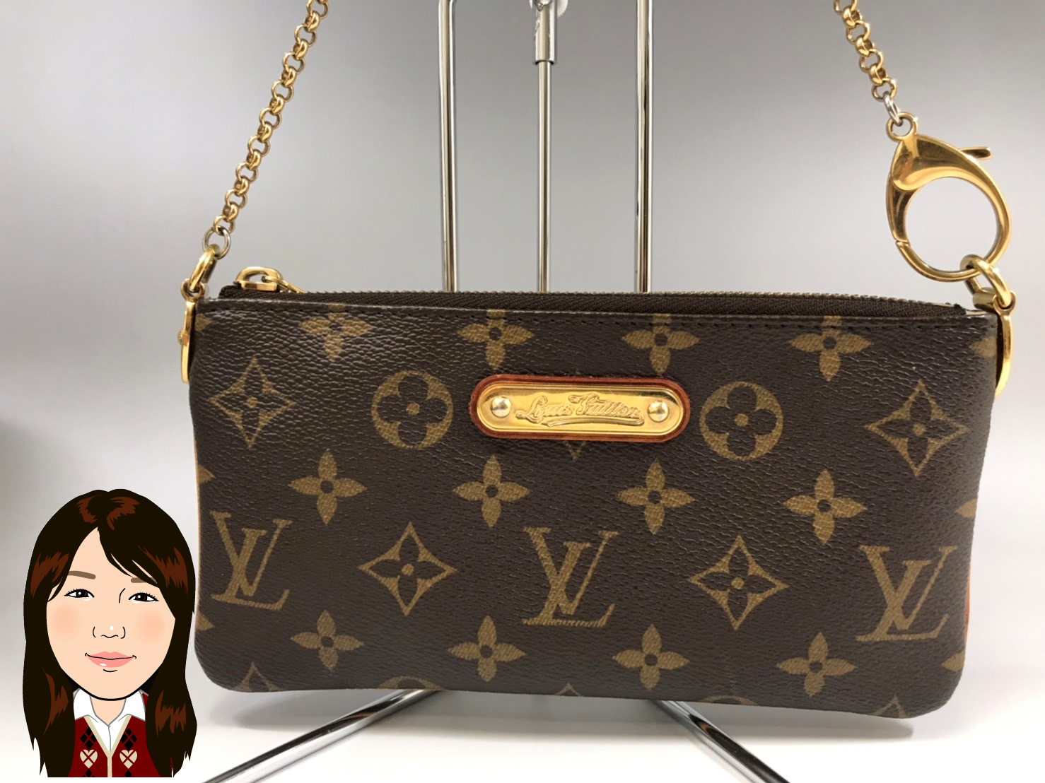LOUIS VUITTON 【ルイヴィトン】 モノグラム ポシェット・ミラ M60094 画像1