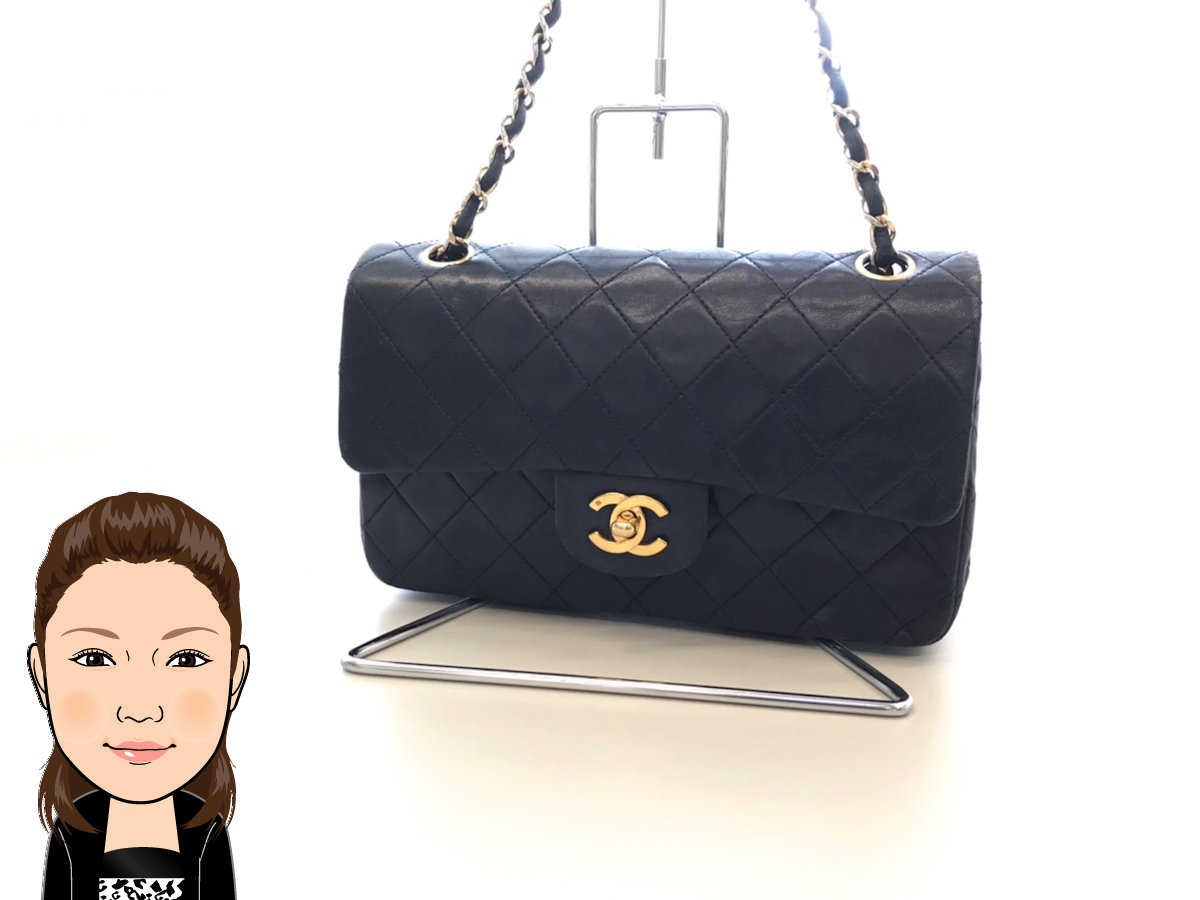 CHANEL 【シャネル】 ラムスキン マトラッセ チェーンショルダーバッグ 画像1