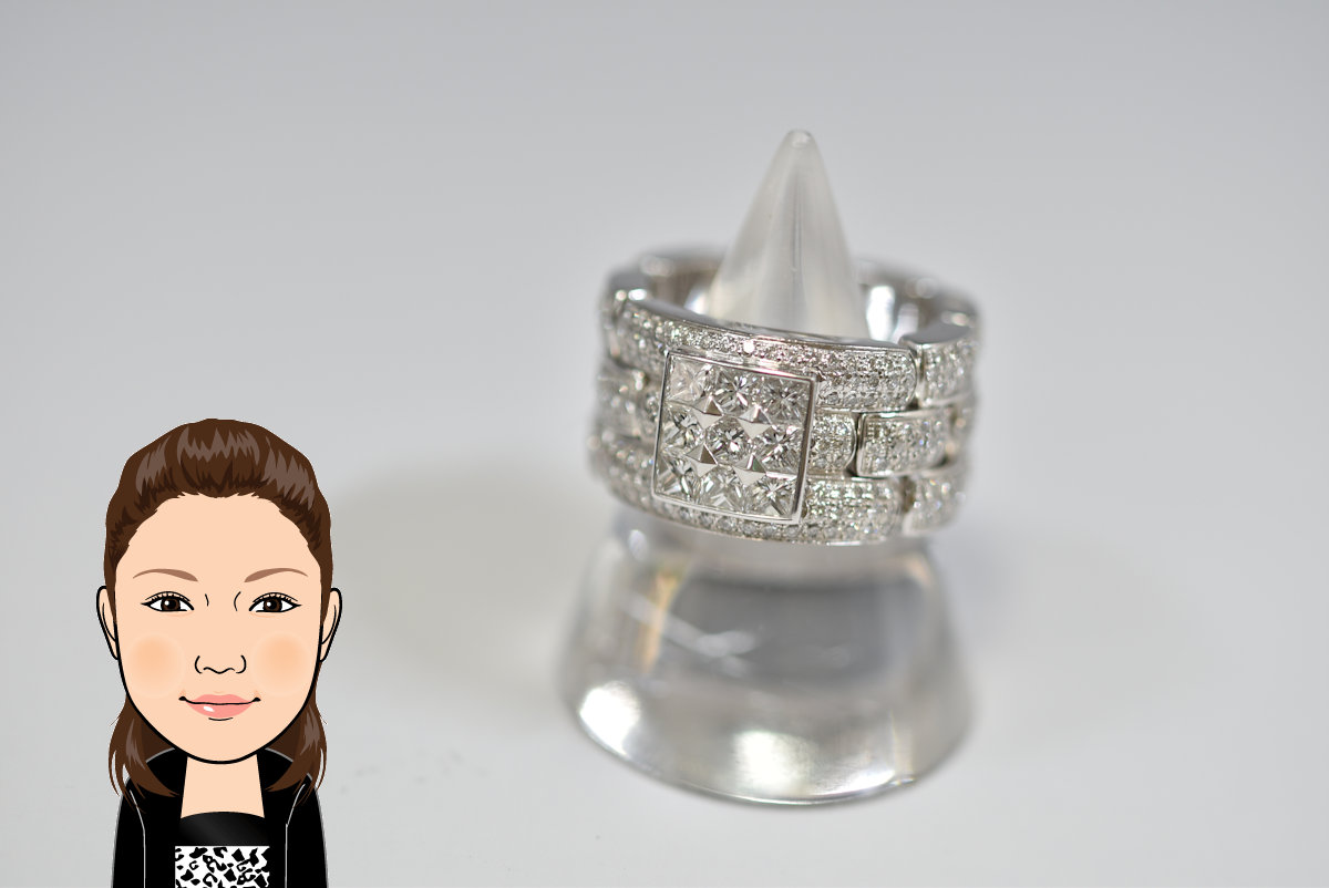 Chaumet 【ショーメ】 K18WG 18金ホワイトゴールド ダイヤモンド 指輪 画像1
