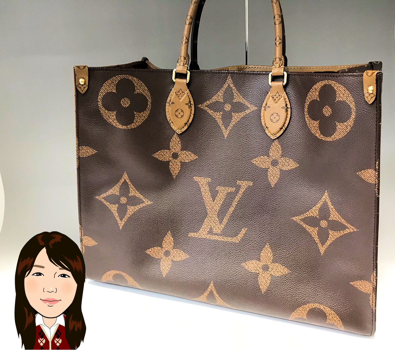 LOUIS VUITTON 【ルイヴィトン】 モノグラム・ジャイアント オンザゴーGM M44576 画像1