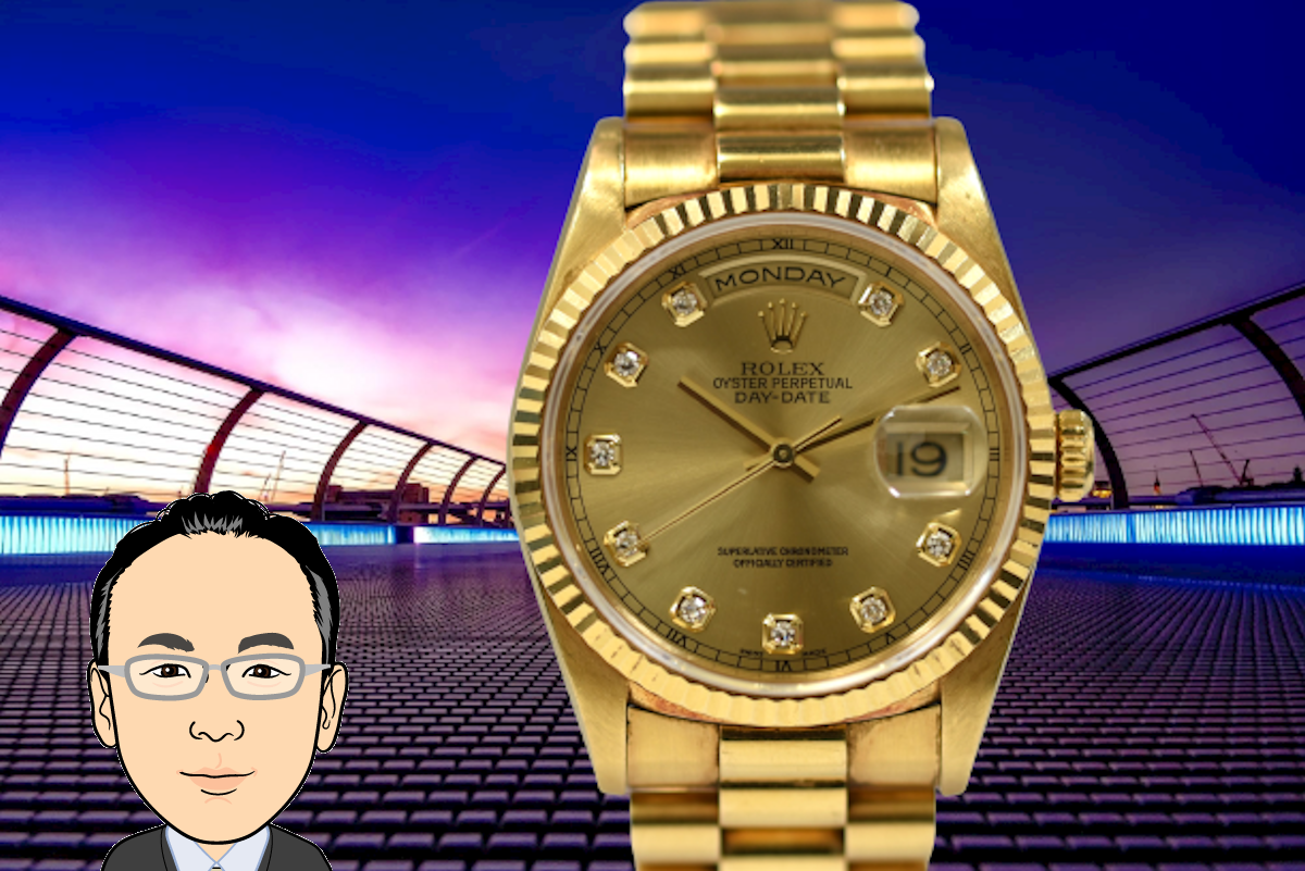 ROLEX 【ロレックス】デイデイト 18238G 金無垢 金ムク 画像1