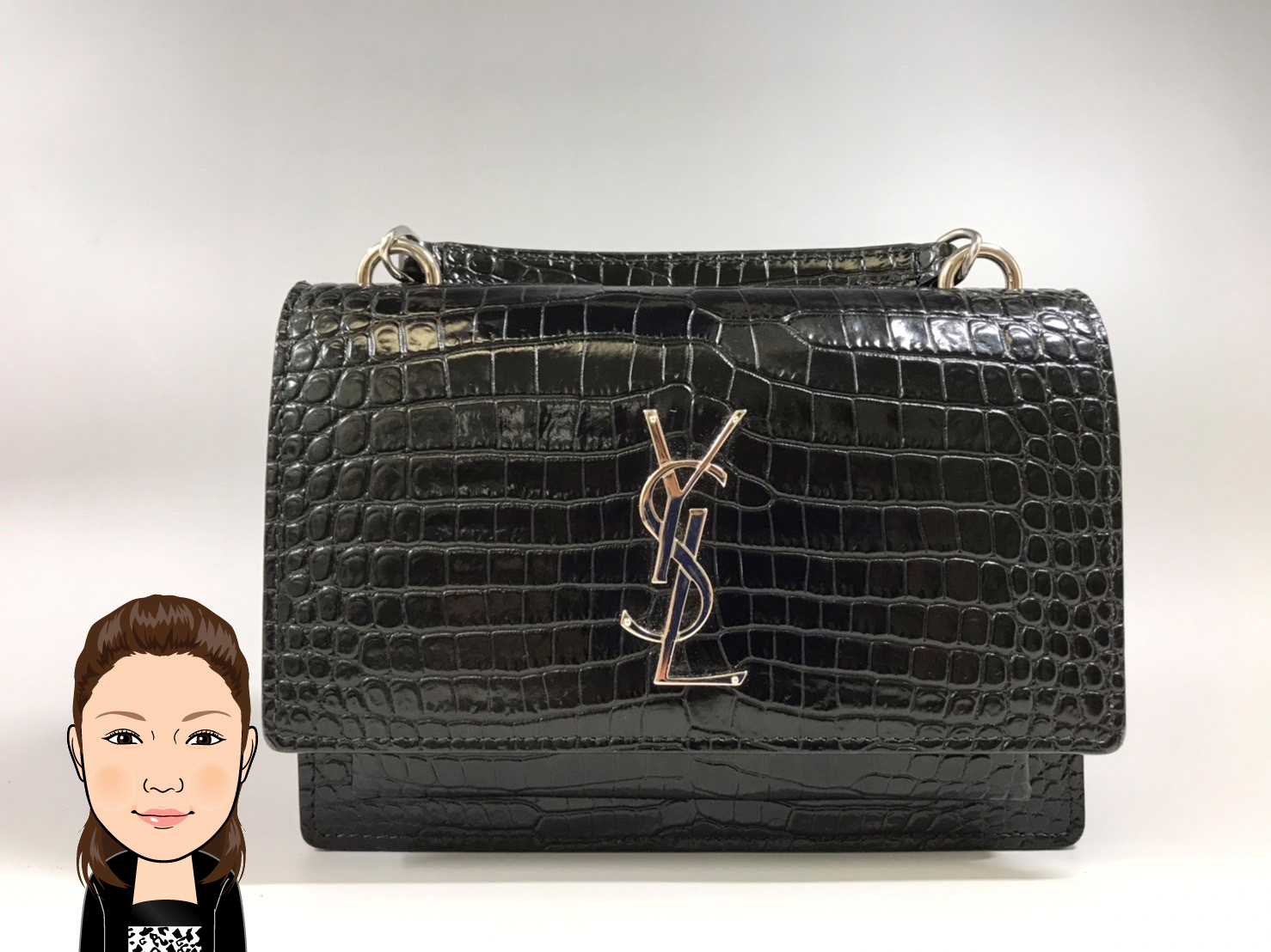 SAINT LAURENT 【サンローラン】 チェーンショルダーバッグ 画像1