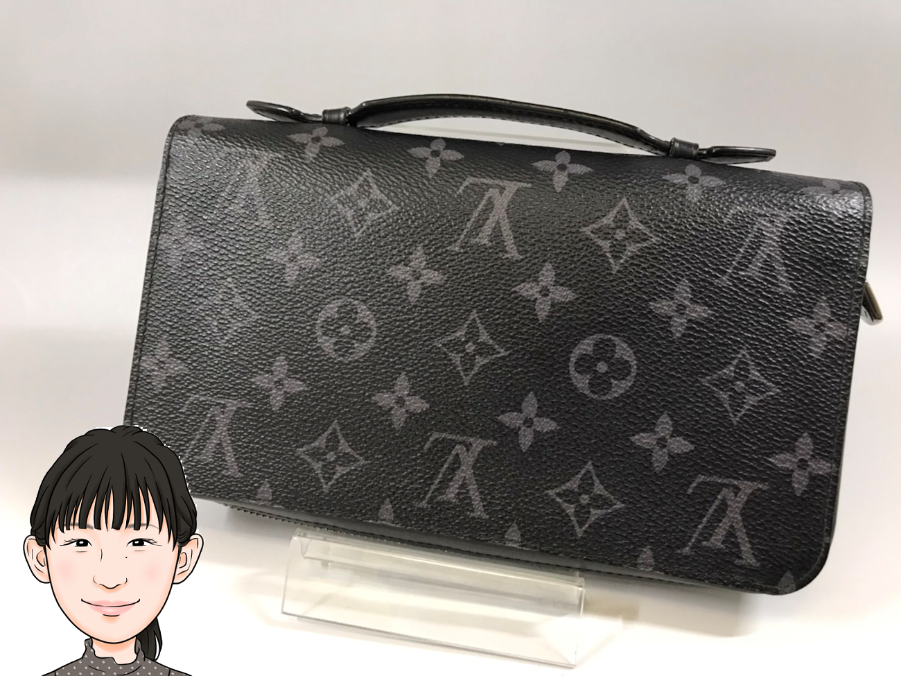 LOUIS VUITTON 【ルイヴィトン】モノグラムエクリプス ジッピーXL M61698 画像1