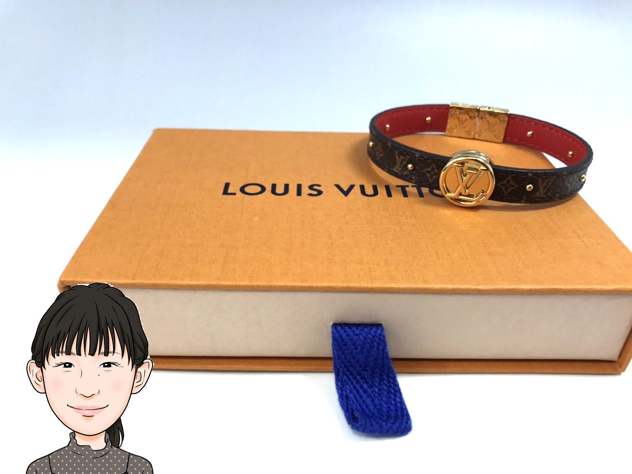 LOUIS VUITTON 【ルイヴィトン】ブレスレット ブラスレ LVサークルリバーシブル M6268F 画像1