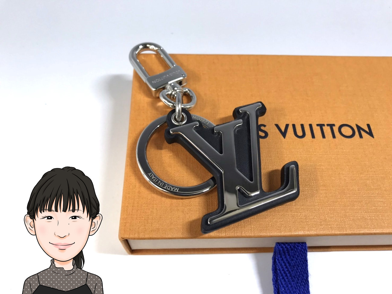 LOUIS VUITTON 【ルイヴィトン】ポルトクレ・LV・クラシック M00971 キーホルダー 画像1