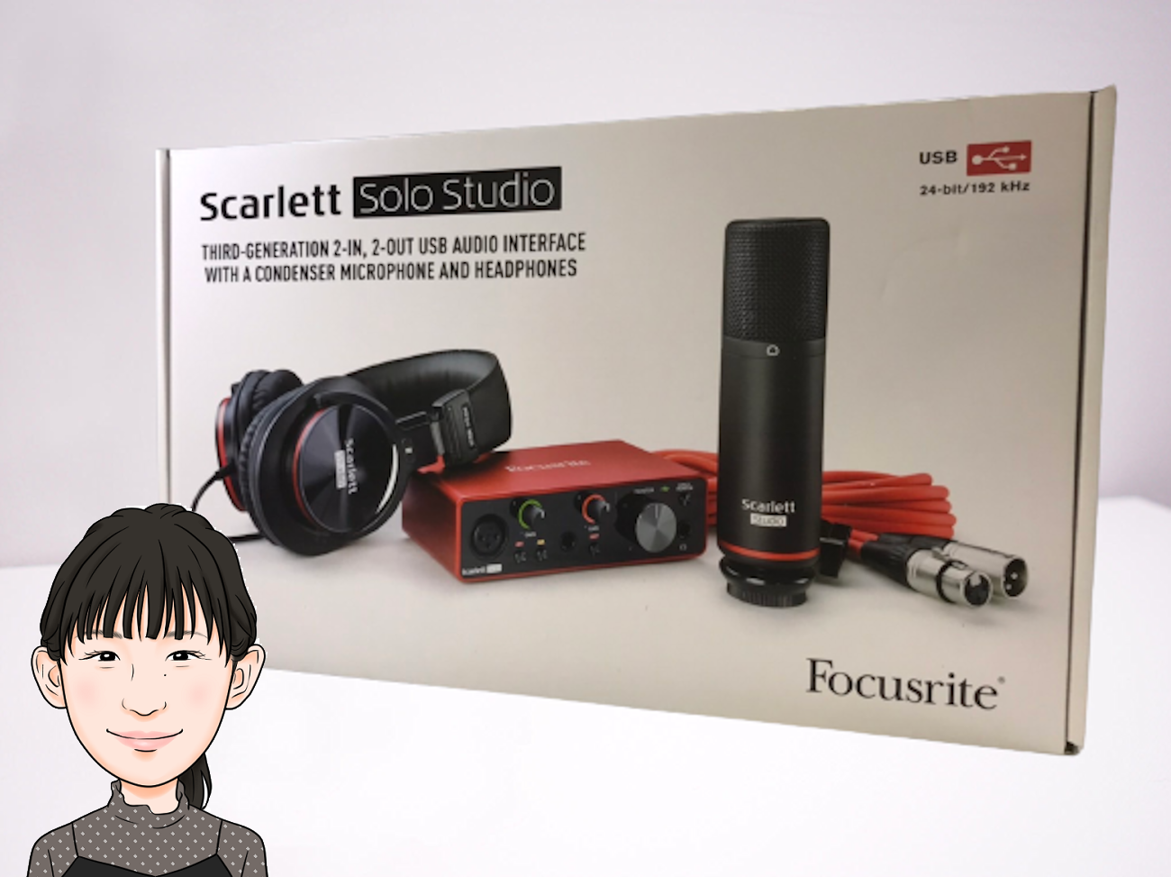 Scarlett 【スカーレット】 ソロスタジオ オーディオインターフェイス 音楽 画像1