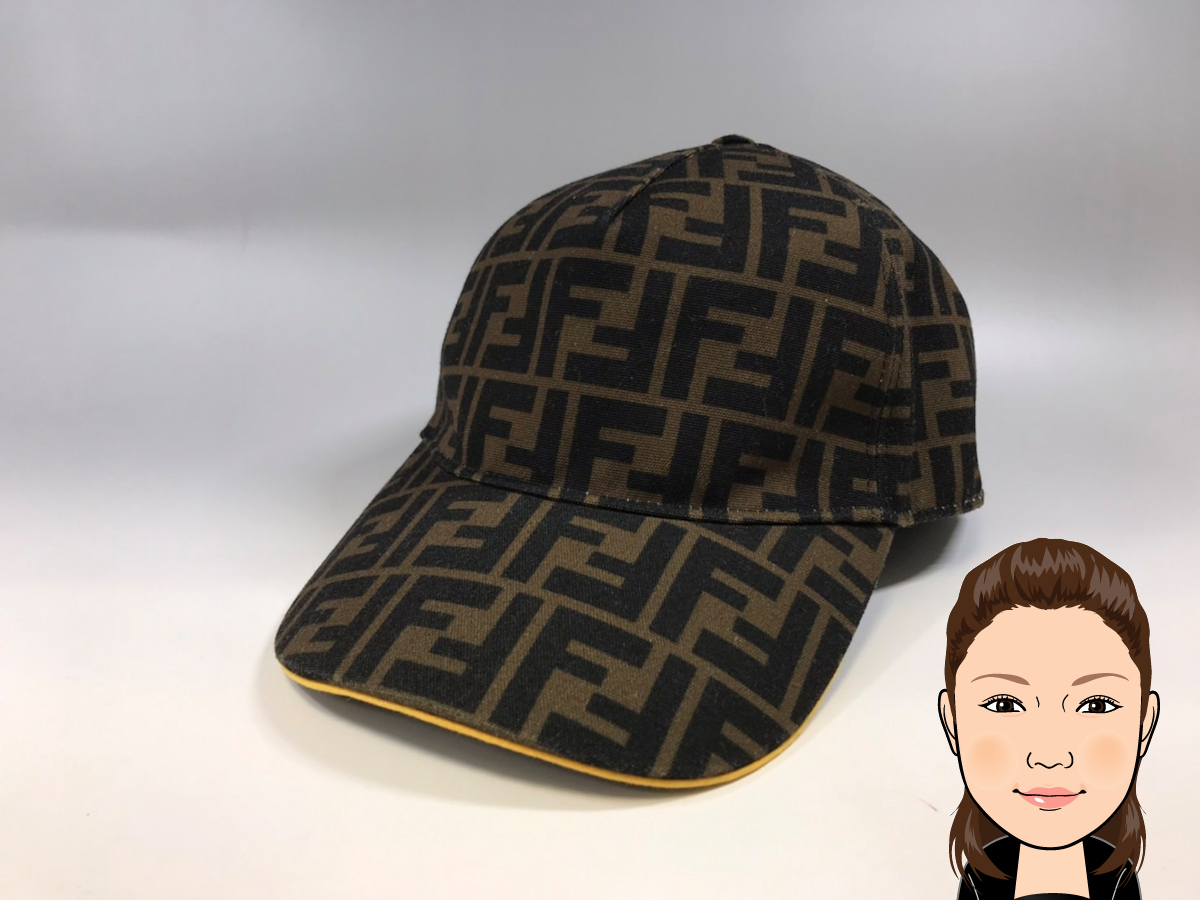 FENDI 【フェンディ】ズッカ柄 キャップ 帽子 画像1