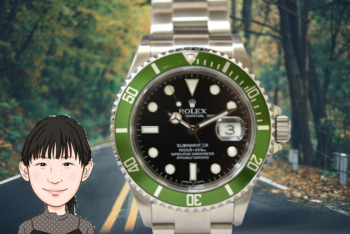 ROLEX 【ロレックス】 16610LV サブマリーナ メンズ 腕時計 画像1
