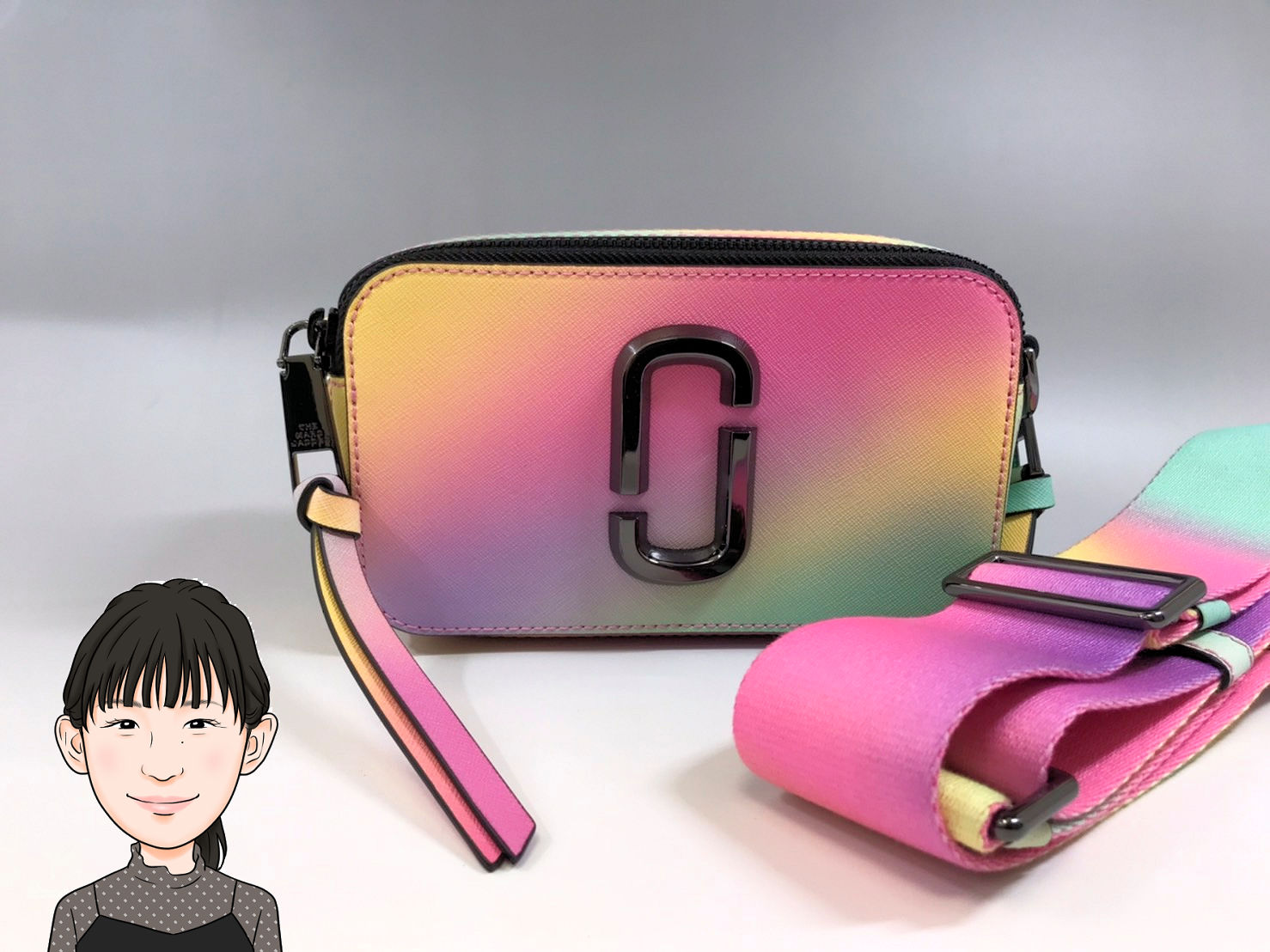MARC JACOBS 【マークジェイコブス】 ザスナップショット ショルダーバッグ 画像1