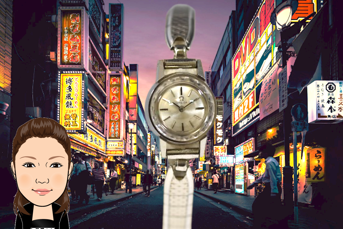 OMEGA【オメガ】ステンレス レディース時計 画像1