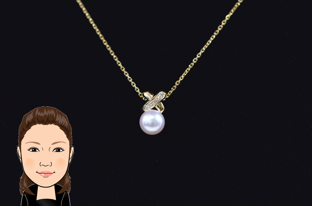TASAKI 【タサキ】 パール ダイヤモンド ネックレス 画像1