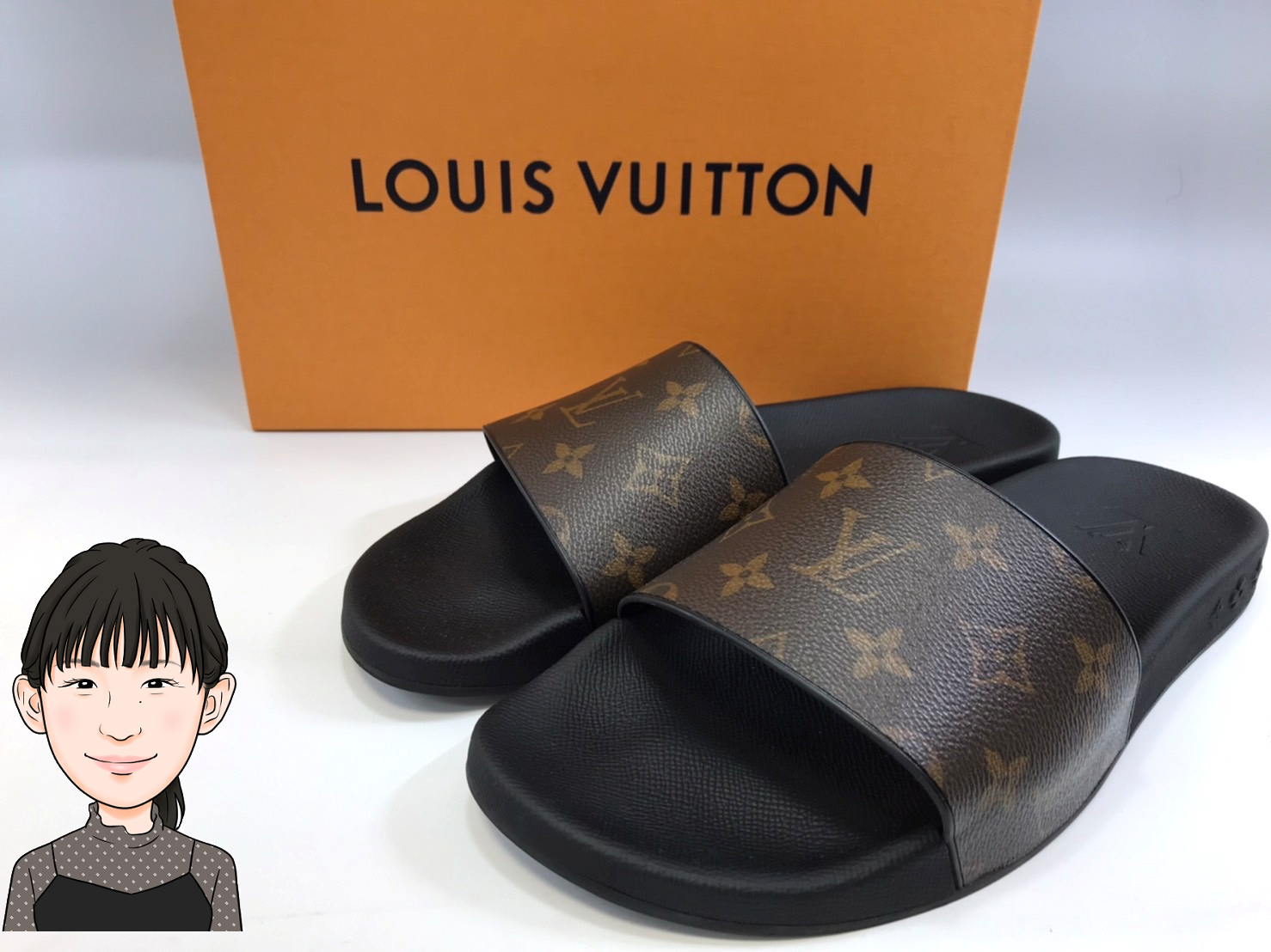 LOUIS VUITTON 【ルイヴィトン】 サンダル ウォーターフロント・ライン ミュール 1A3PSH 画像1