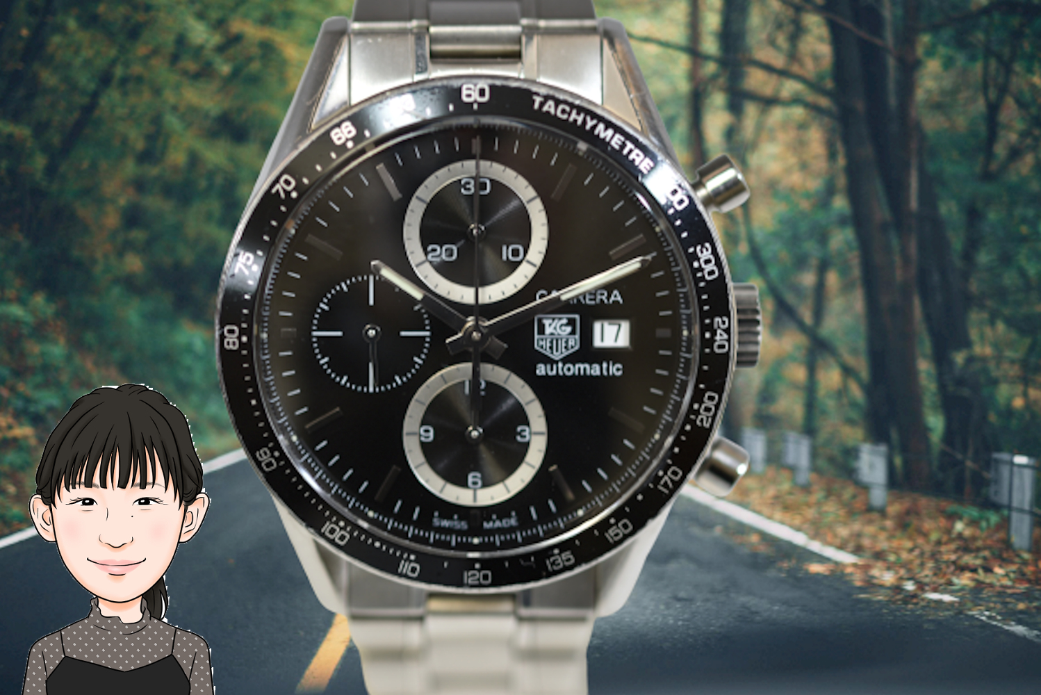 TAG Heuer 【タグホイヤー】 カレラ CV2010 紳士用時計 画像1
