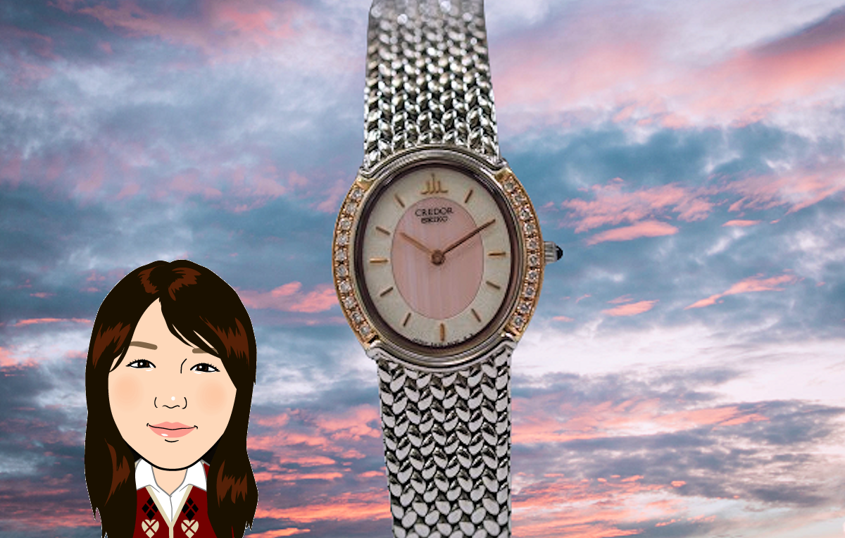 SEIKO CREDOR【セイコー･クレドール】5A70-3000 ステンレス イエローゴールド 女性用時計 画像1