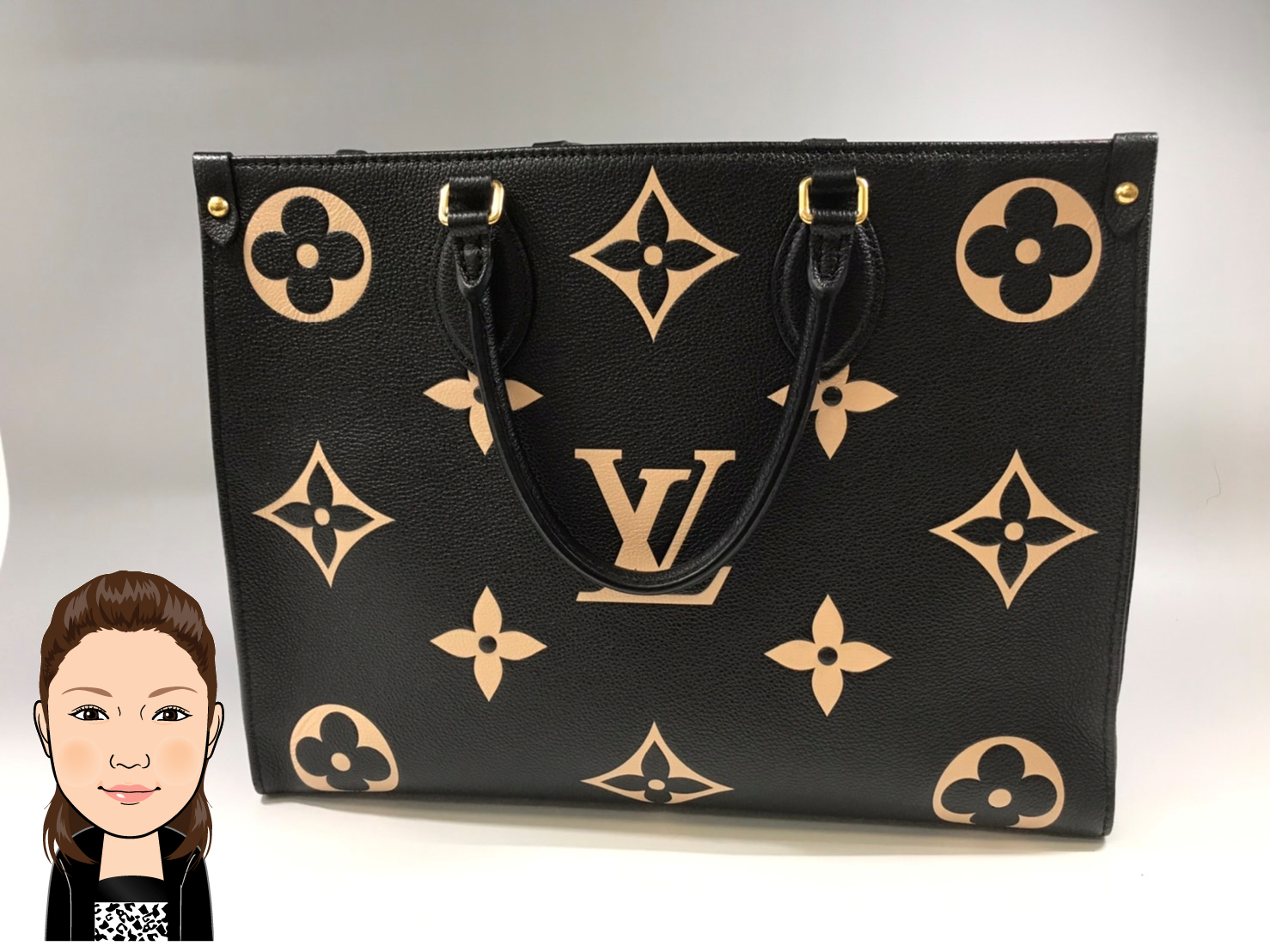 LOUIS VUITTON 【ルイヴィトン】 モノグラムアンプラント オンザゴーMM トートバッグ M45495 画像1
