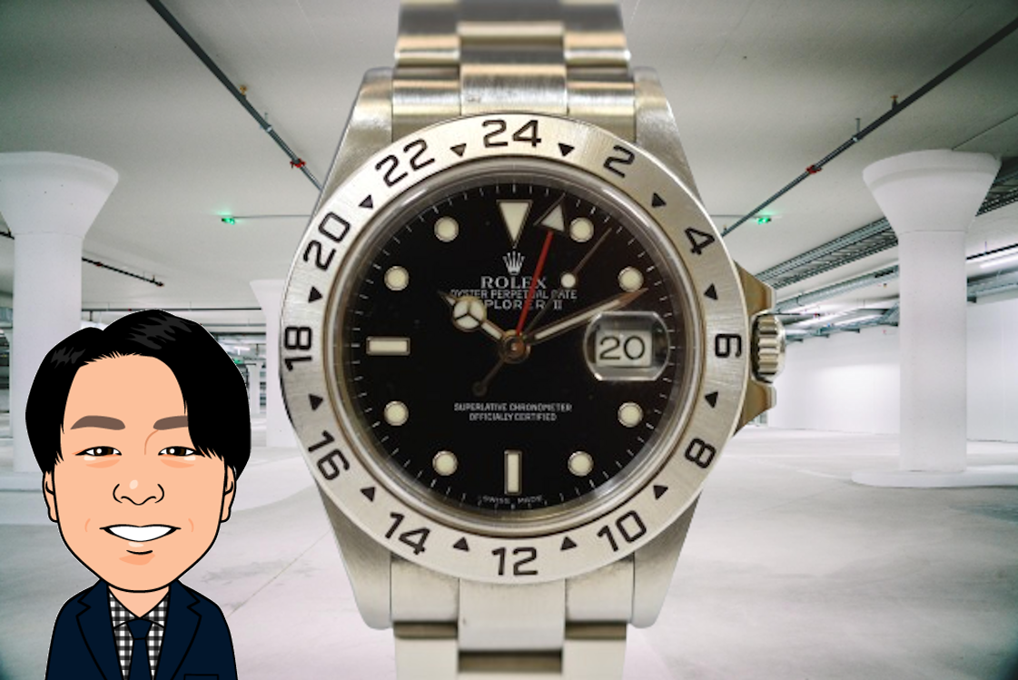 ROLEX 【ロレックス】 16570 エクスプローラーⅡ メンズ 腕時計 画像1