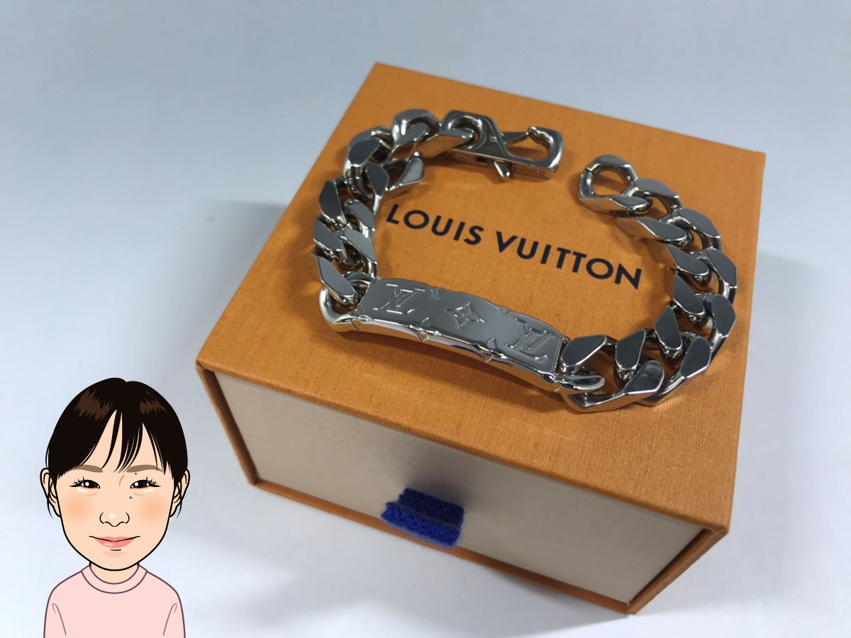 LOUIS VUITTON 【ルイヴィトン】チェーンブレスレットモノグラム M00855 画像1