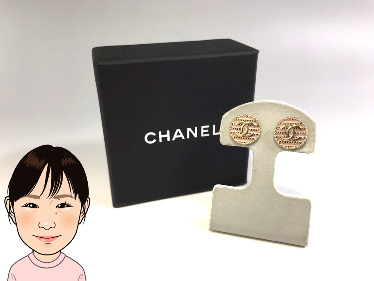 CHANEL 【シャネル】 ココマーク ピアス 画像1