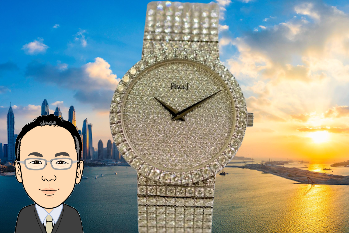 Piaget 【ピアジェ】 ホワイトゴールド 全面ダイヤモンド 紳士用 画像1