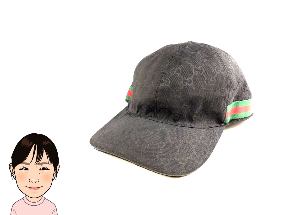 GUCCI 【グッチ】 GG キャップ 帽子 画像1