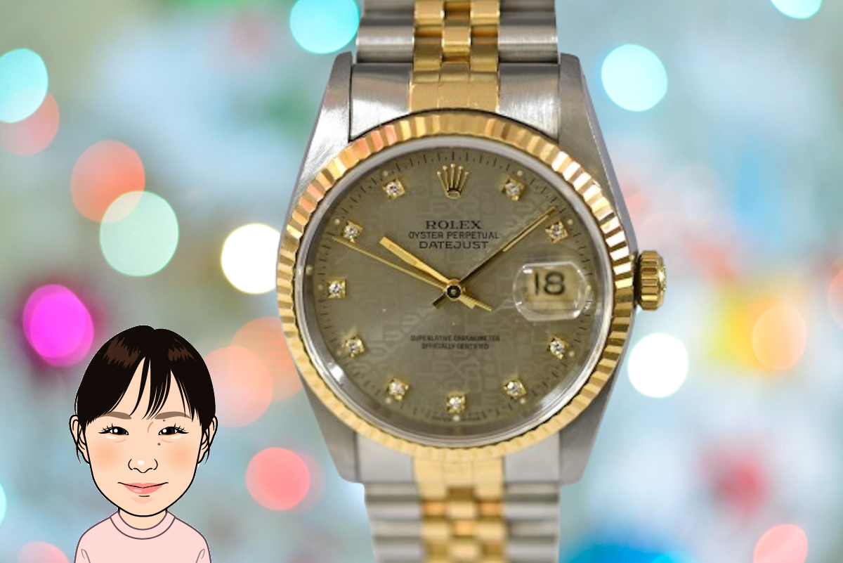 ROLEX 【ロレックス】16233G デイトジャスト コンピューター文字盤 画像1