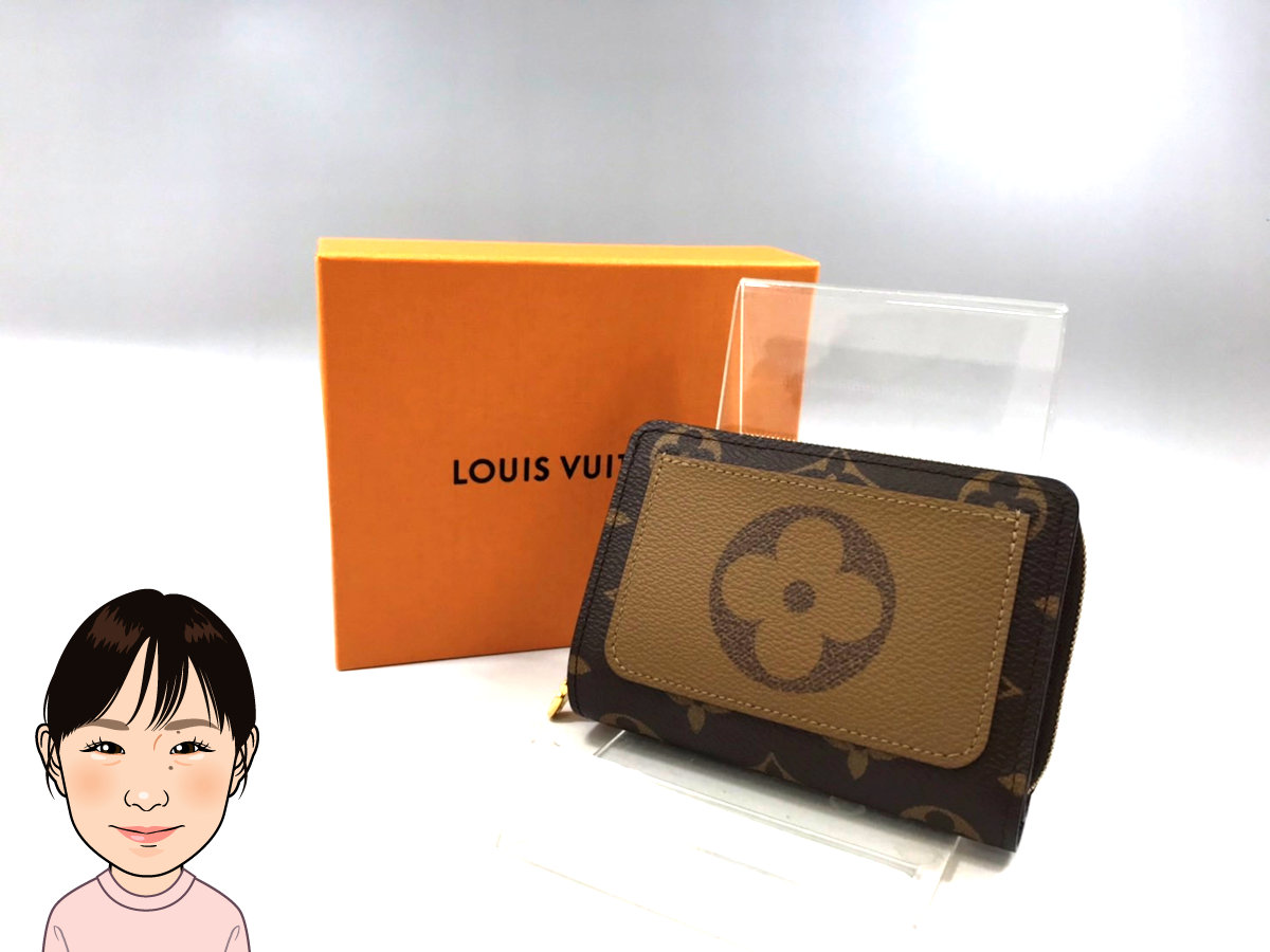 LOUIS VUITTON 【ルイヴィトン】 モノグラム・リバース ポルトフォイユ・ルー M81461 画像1