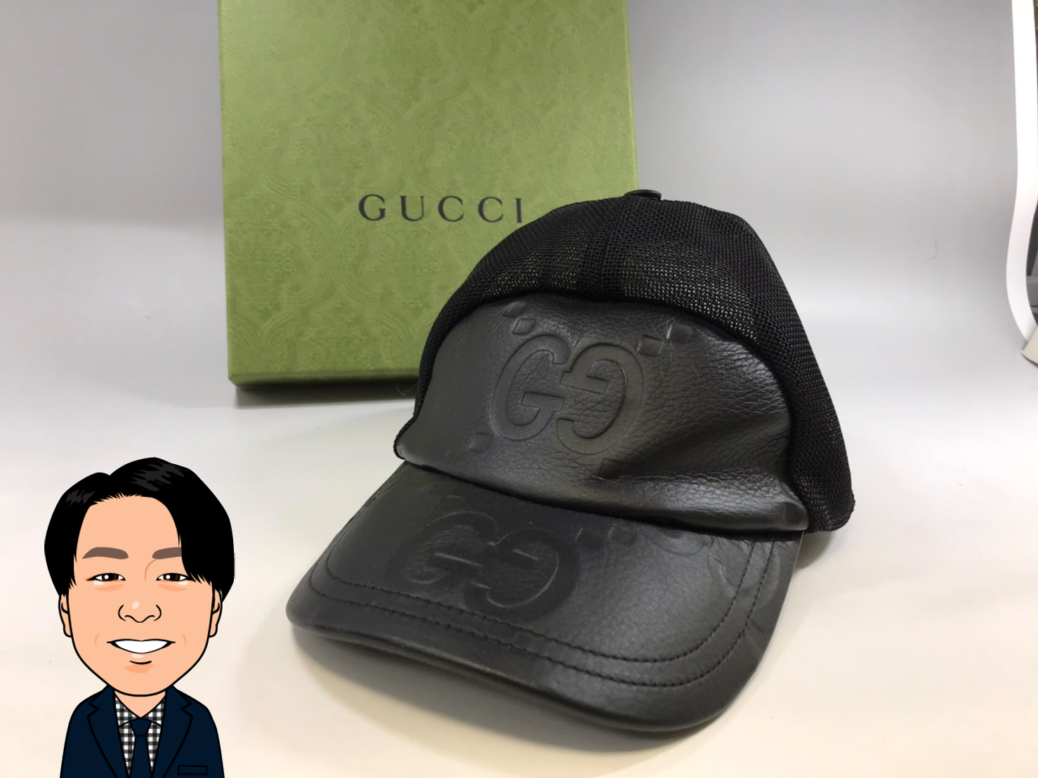 GUCCI 【グッチ】 GG キャップ 帽子 画像1