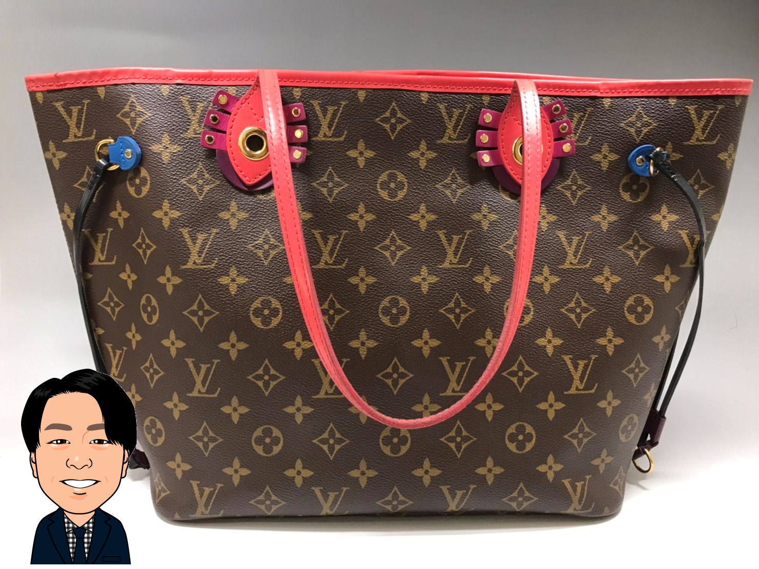LOUIS VUITTON 【ルイヴィトン】 モノグラム・トーテム ネヴァーフルMM M41663 画像1