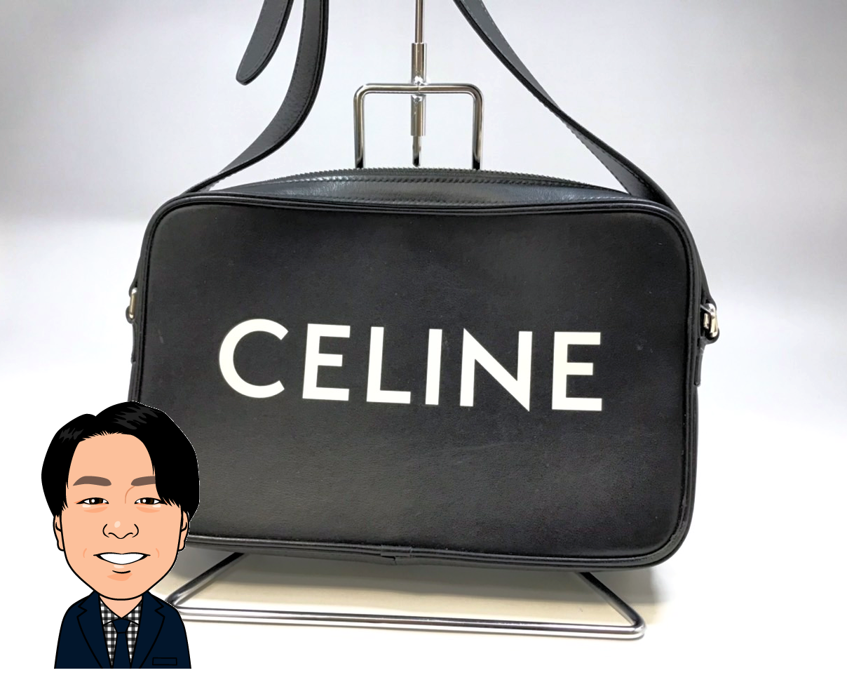 CELINE 【セリーヌ】ロゴプリント メッセンジャー ショルダーバッグ 画像1