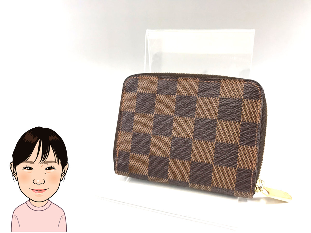 LOUIS VUITTON 【ルイヴィトン】 ダミエ ジッピーコインパース コインケース 画像1