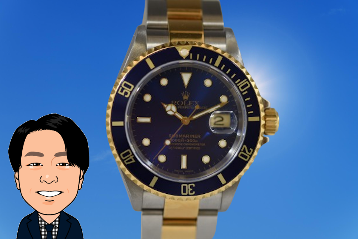 ROLEX 【ロレックス】 16613 サブマリーナ 青サブ 画像1