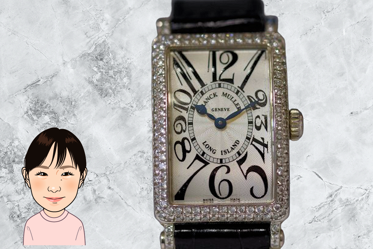 FRANCK MULLER 【フランクミュラー】 ロングアイランド ホワイトゴールド 画像1