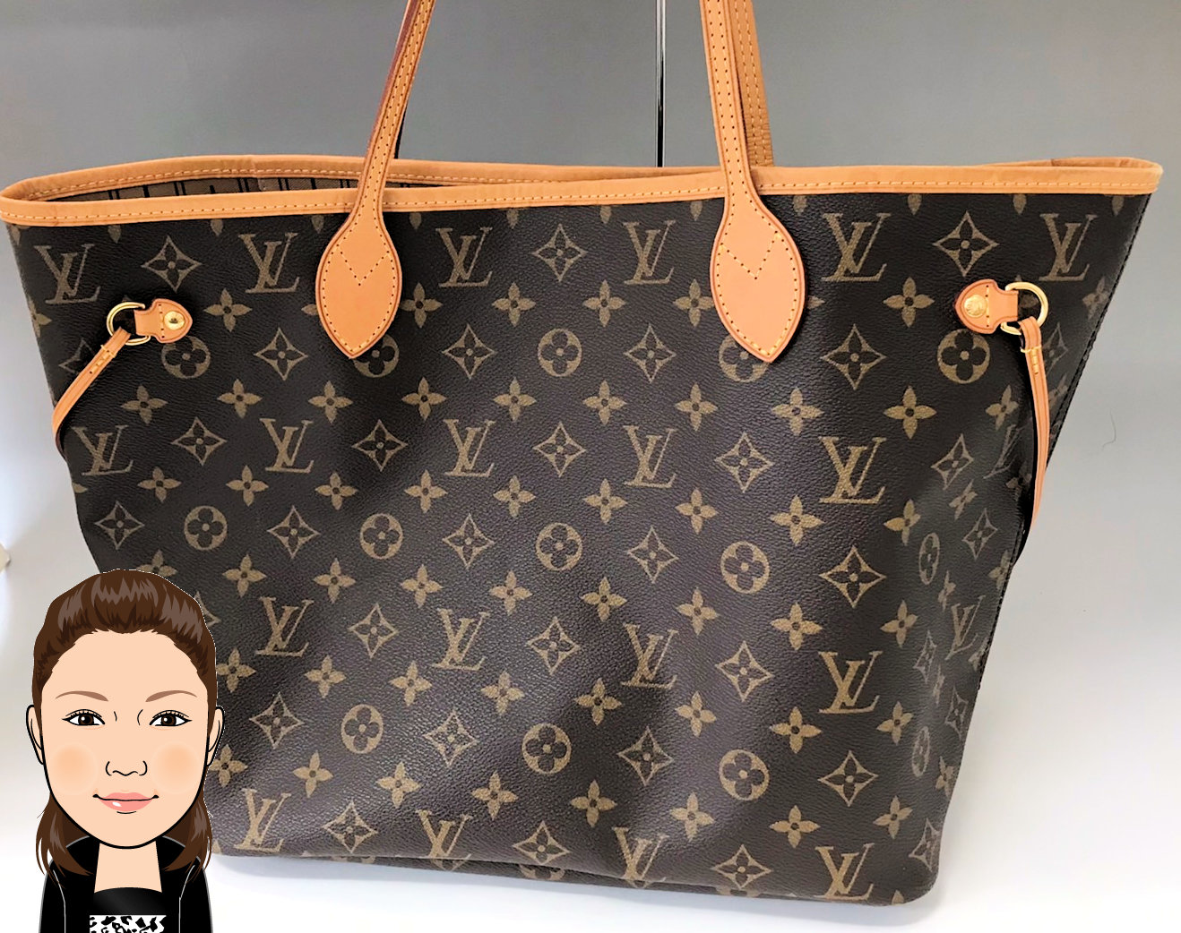 LOUIS VUITTON 【ルイヴィトン】 ネヴァーフルMM トートバッグ 画像1