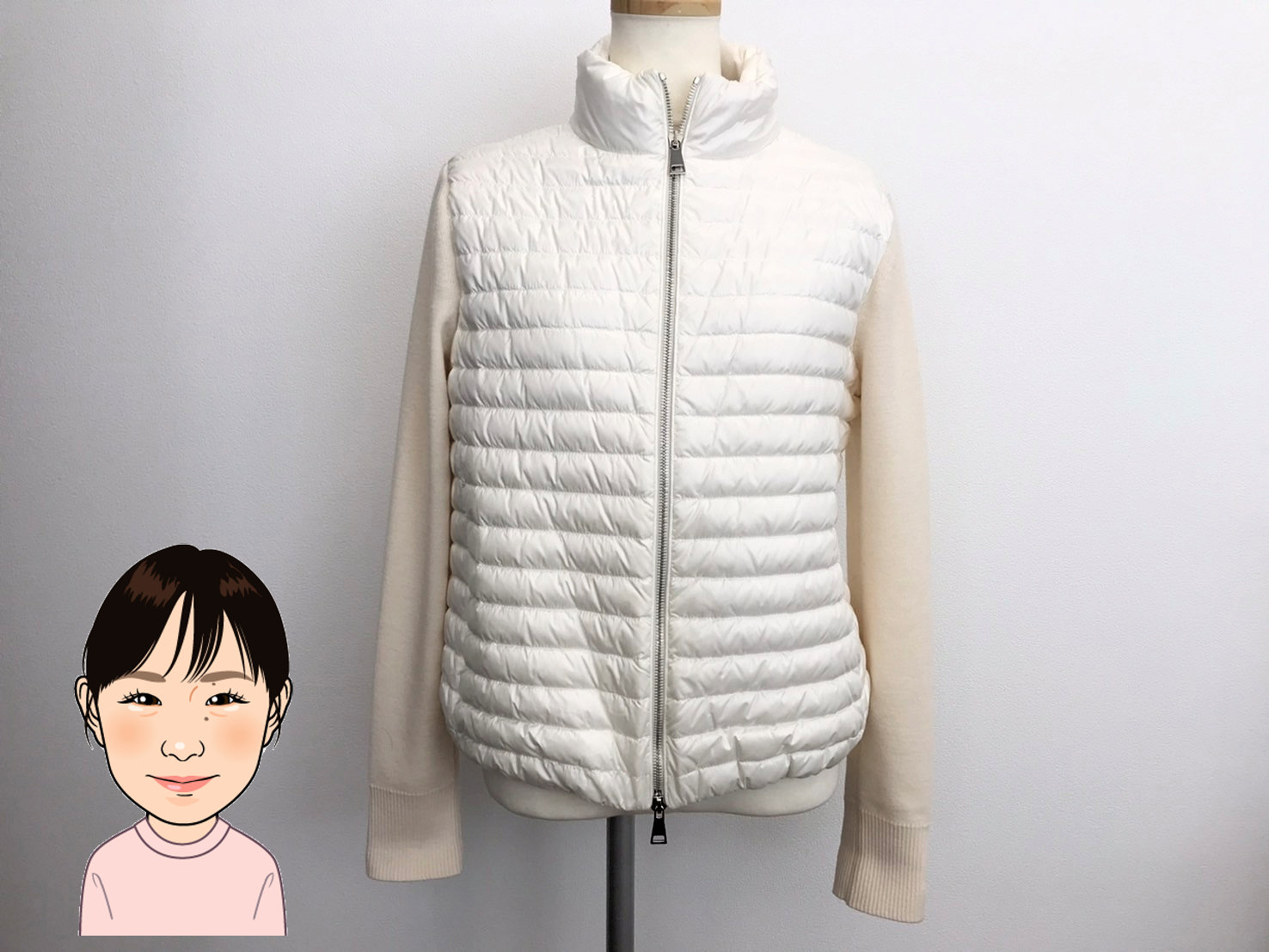 MONCLER 【モンクレール】CARDIGAN TRICOT ダウンニットカーディガン 画像1