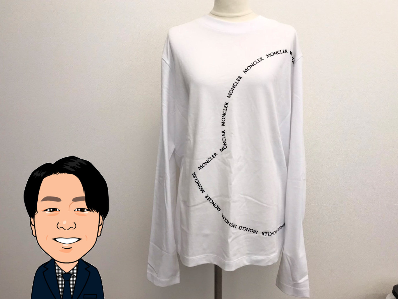 MONCLER 【モンクレール】 LS T-SHIRT 長袖Tシャツ 画像1