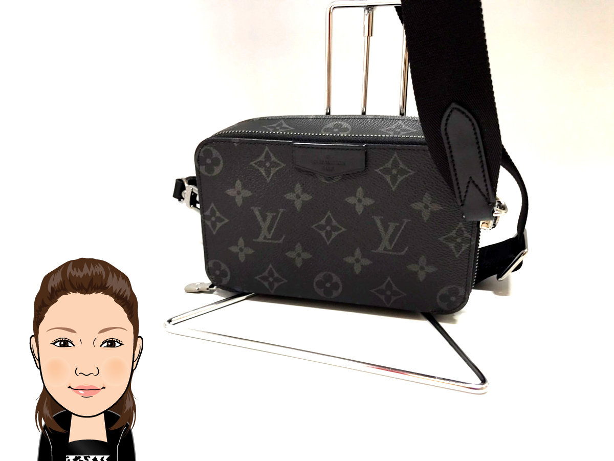 LOUIS VUITTON 【ルイヴィトン】 モノグラム･エクリプス アルファウエアラブルウォレット M81260 ショルダーバッグ 画像1
