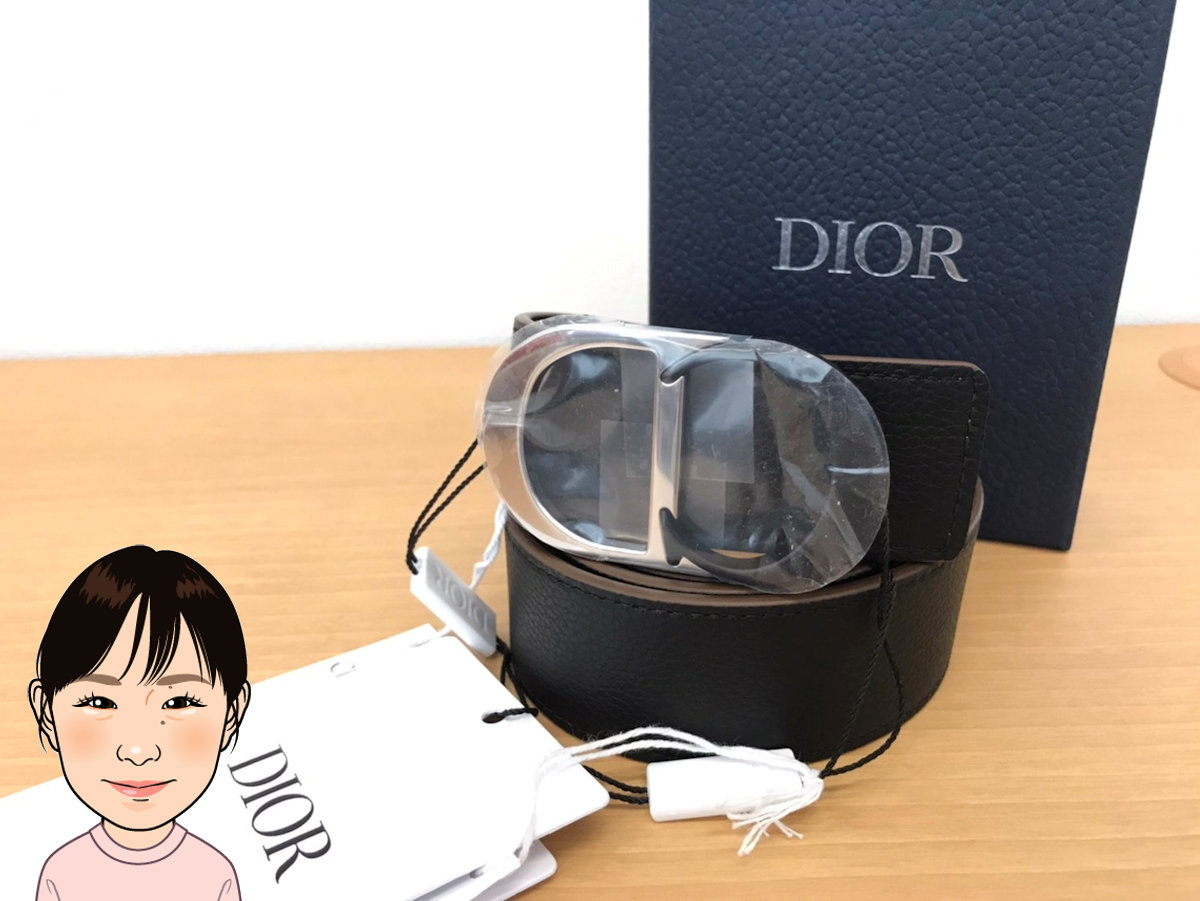 C.Dior 【クリスチャンディオール】 革 ベルト 画像1